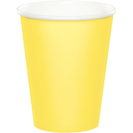 TOUCH OF COLOR Mimosa Yellow Cups, 9oz, 240PK 56102B
